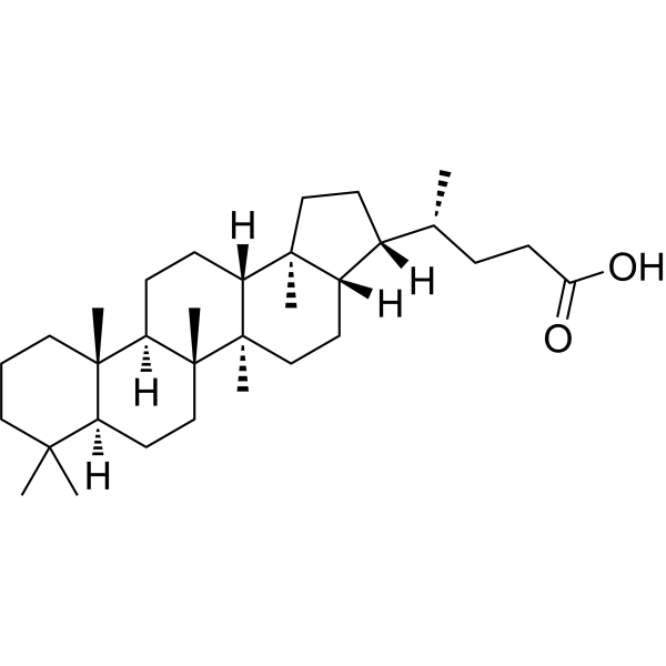 (22R)-33,34,35-Trinorbacteriohopan-32-oic acid 74431-96-2